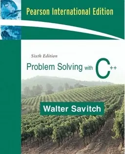 Problem solving with C++